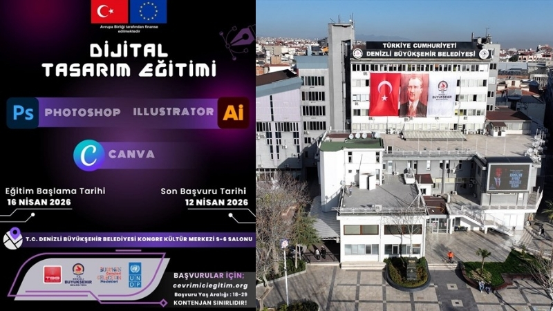 Denizli Büyükşehir Belediyesi, gençlerin dijital çağın gereksinimlerine donanımlı bir şekilde