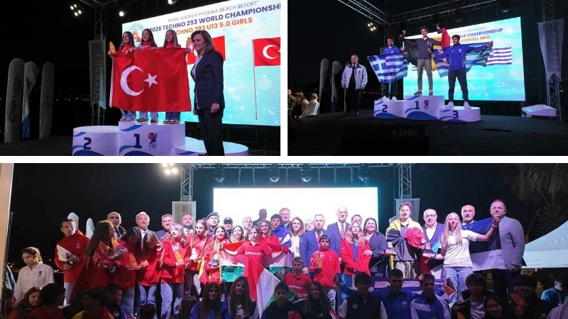 Windsurf Techno 293 Dünya Şampiyonası İzmir’in Foça İlçesinde 03-09 Nisan