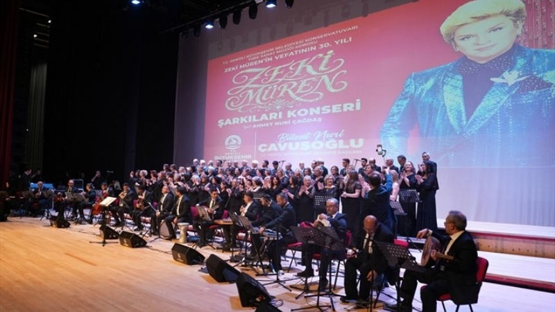 Denizli Büyükşehir Belediyesi, Türk Sanat Müziği’nin unutulmaz ismi Zeki Müren’i,