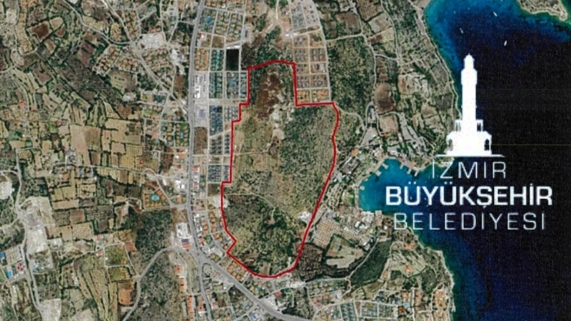 İzmir’in Çeşme ilçesi Ayayorgi Mevkii’nde, daha önce iki kez mahkeme