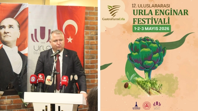 Urla Belediyesi tarafından düzenlenen 12. Uluslararası Enginar Festivali, 1-2-3 Mayıs