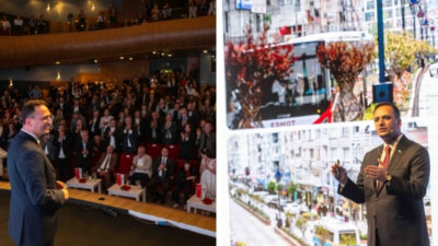 Bornova Belediye Başkanı Ömer Eşki, 2. Yıl Faaliyet Toplantısı’nda, göreve