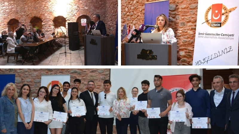 İzmir Gazeteciler Cemiyeti’nin, Türkiye Gazeteciler Sendikası ve Gazeteciler Cemiyeti ile