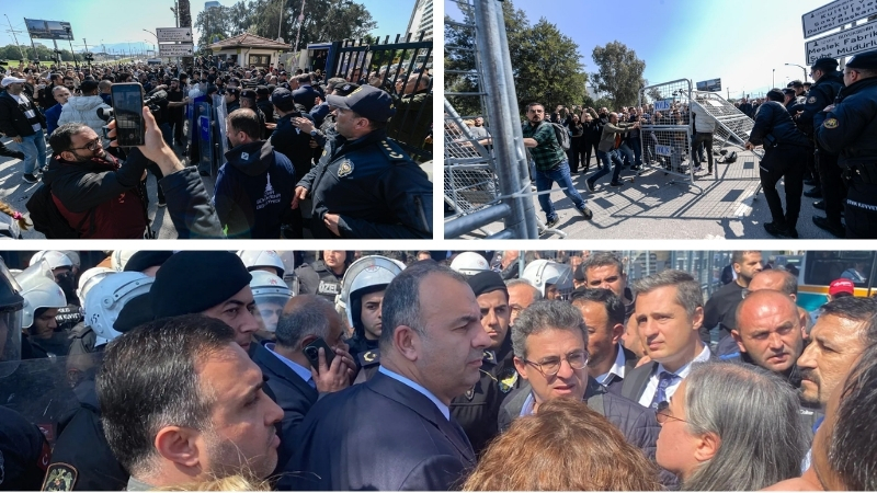 İzmir Meslek Fabrikası çevresinde günlerdir süren gergin bekleyiş, sabah saatlerinde