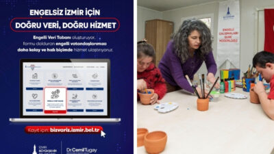 İzmir Büyükşehir Belediyesi⁠, engelli bireylere yönelik hizmetlerin daha hızlı, doğru