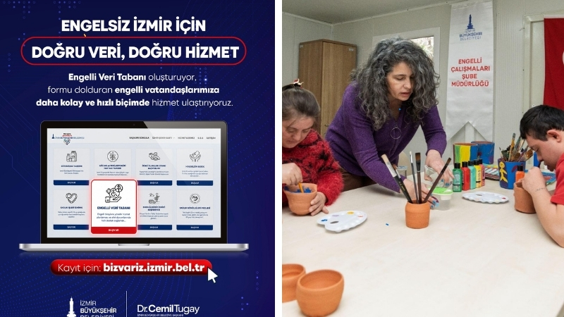 İzmir Büyükşehir Belediyesi⁠, engelli bireylere yönelik hizmetlerin daha hızlı, doğru