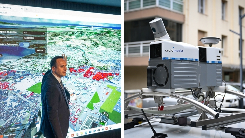 Bornova Belediyesi, Netcad 360 teknolojisiyle ilçenin cadde ve sokaklarını 360°