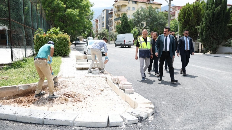 T.C. Pamukkale Belediye Başkanı Ali Rıza Ertemur, Yunusemre Mahallesi’nde çeyrek