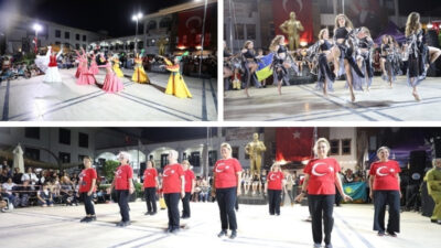 Menderes Belediyesi, düzenlediği Mandalina Çiçeği Festivali ile izleyenlere keyifli anlar