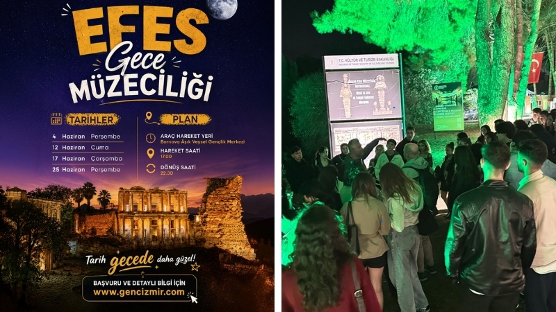 İzmir Büyükşehir Belediyesi, 18-30 yaş arasındaki gençlere ücretsiz Efes Gece