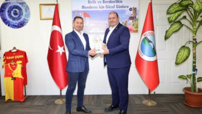 Menderes Belediyesi, uluslararası ilişkilerini güçlendirmeye yönelik önemli bir ziyarete ev