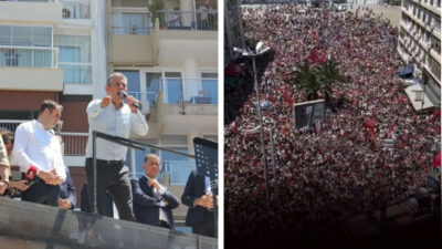 CHP’de “mutlak butlan” tartışmaları sürerken İzmir’e gelen CHP Genel Başkanı