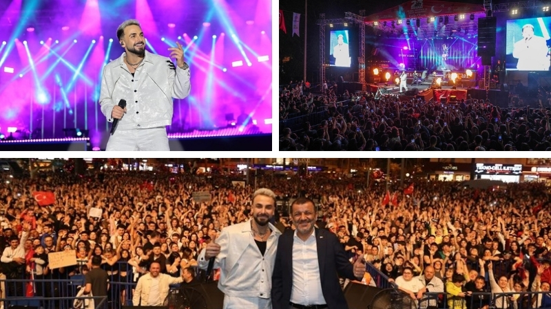 Denizli Büyükşehir Belediyesi, 23 Nisan kutlamalarını dev bir sanat etkinliğiyle