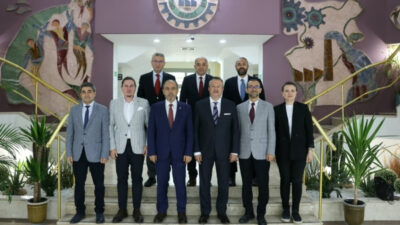 Denizli OSB Yönetim Kurulu Başkanı Selim Yaymanoğlu ve Yönetim Kurulu