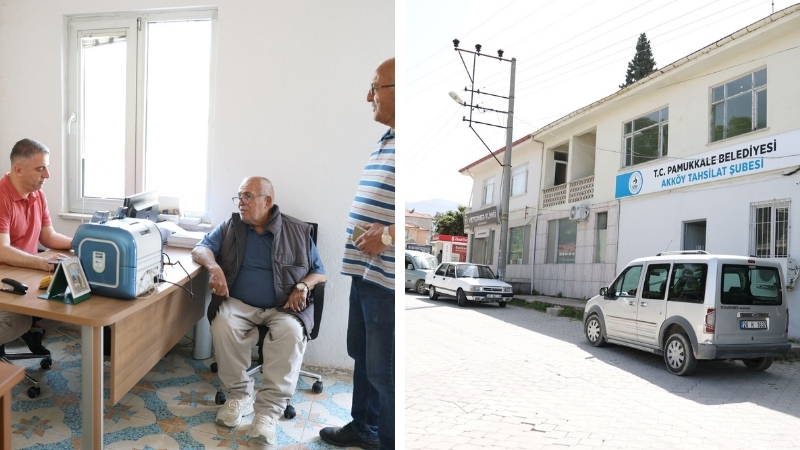 T.C. Pamukkale Belediyesi, vatandaşların belediye hizmetlerine daha kolay ve hızlı