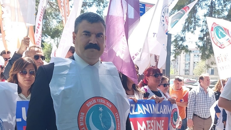 Birlik Yerel-Sen Genel Başkanı Reşat Bozat, Bayraklı ve Karşıyaka Belediye