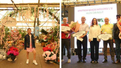 Doğanın en güzel renklerini kent yaşamıyla buluşturan Karşıyaka Çiçek Festivali,