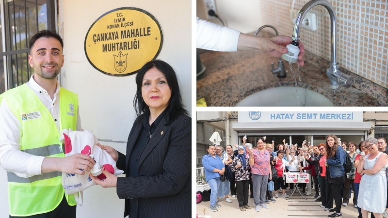 Konak Belediyesi, çevre dostu çalışmasıyla iklim krizi ve su israfına