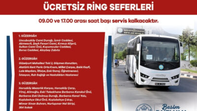Manisa Büyükşehir Belediyesi, arife günü 26 Mayıs ile bayramın ilk