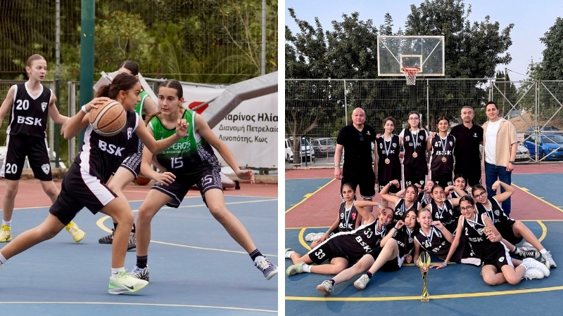 Denizli Büyükşehir Belediyespor Basketbol U-14 Kız Takımı, Yunanistan’ın Kos Adası’nda