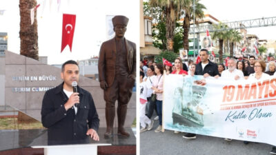 Çiğli’de 19 Mayıs Atatürk’ü Anma, Gençlik ve Spor Bayramı büyük