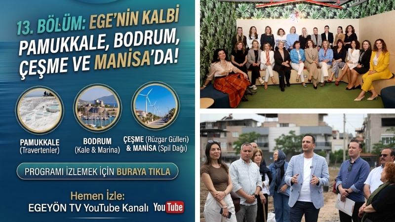 Ege Bölgesi’nin nabzını tutan "Ege'nin Kalbi", 13. bölümüyle izleyicilerini bölgenin