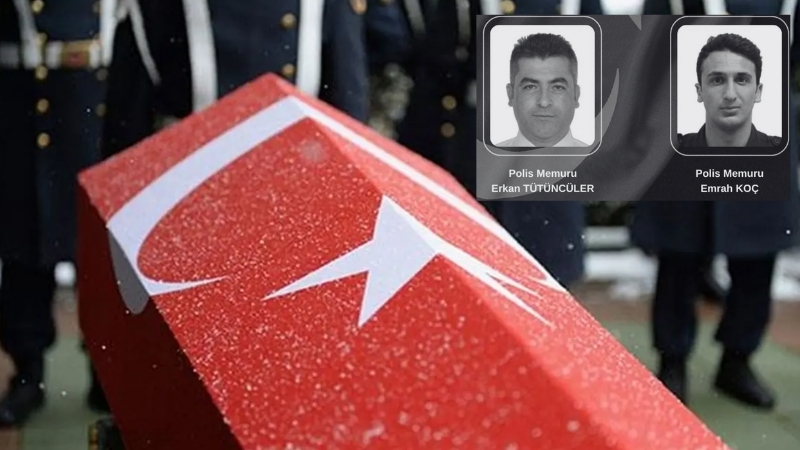 Çorlu’da silahlı kavga ihbarına giden polis memurları Erkan Tütüncüler ve