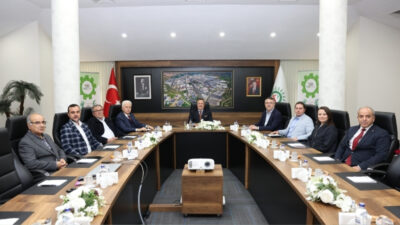 Denizli Ticaret Borsası (DTB) Başkanı İbrahim Tefenlili ile Yönetim Kurulu