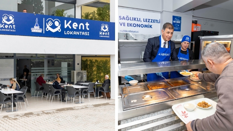 İzmir Büyükşehir Belediyesi’nin sosyal belediyecilik anlayışıyla hizmete aldığı Kent Lokantaları,