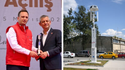 Bornova Belediyesi, parklarda kurduğu rüzgar ve güneş enerjisini birleştiren hibrit