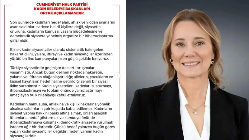 Cumhuriyet Halk Partisi’li kadın belediye başkanları, son dönemde kadın siyasetçilere