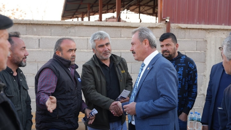AK Parti Denizli Milletvekili Şahin Tin, Denizli’de çiftçilere yönelik 172