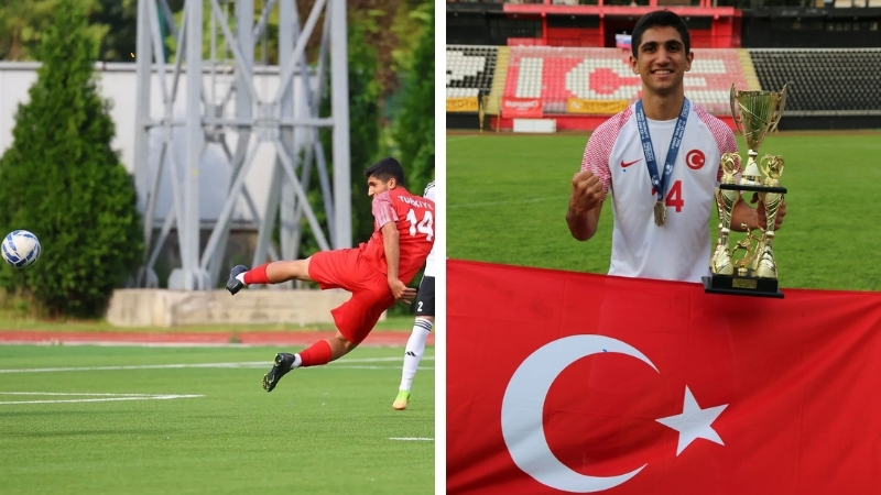 İşitme Engelliler U23 Dünya Şampiyonası’nda mücadele eden ve kadrosunda Bergamalı