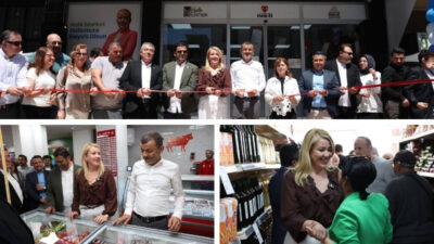 Merkezefendi Belediyesi tarafından ilçeye kazandırılan Halk Market’in 3. şubesi Akkonak
