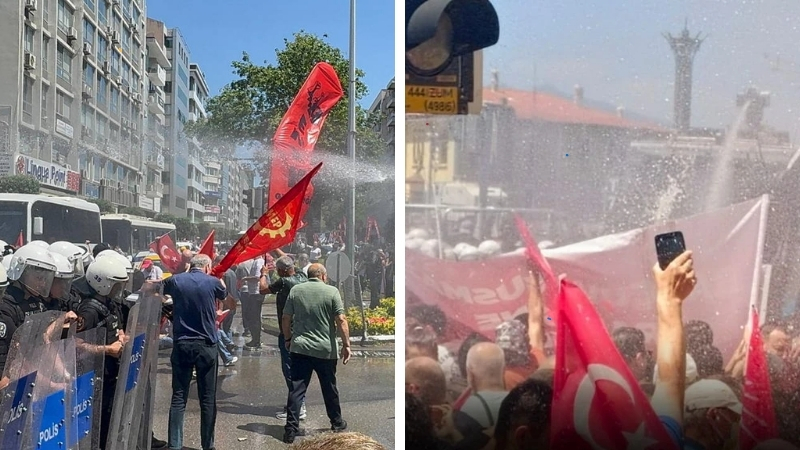 CHP Grup Başkanı Özgür Özel’in İzmir Cumhuriyet Meydanı’nda gerçekleştirmeyi planladığı
