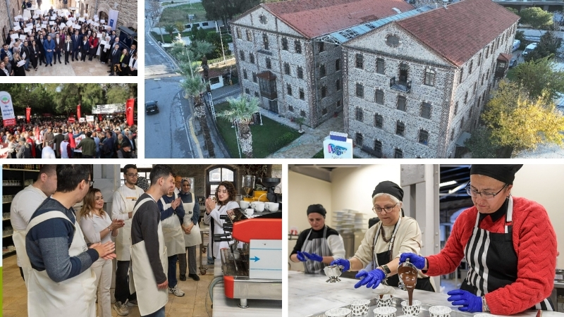 Vakıflar Genel Müdürlüğü’nün İzmir Büyükşehir Belediyesi’ne ait Meslek Fabrikası binasına