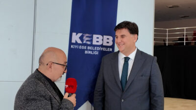 İzmir Bayraklı’daki Tepekule İş Merkezi’nde düzenlenen Kıyı Ege Belediyeler Birliği