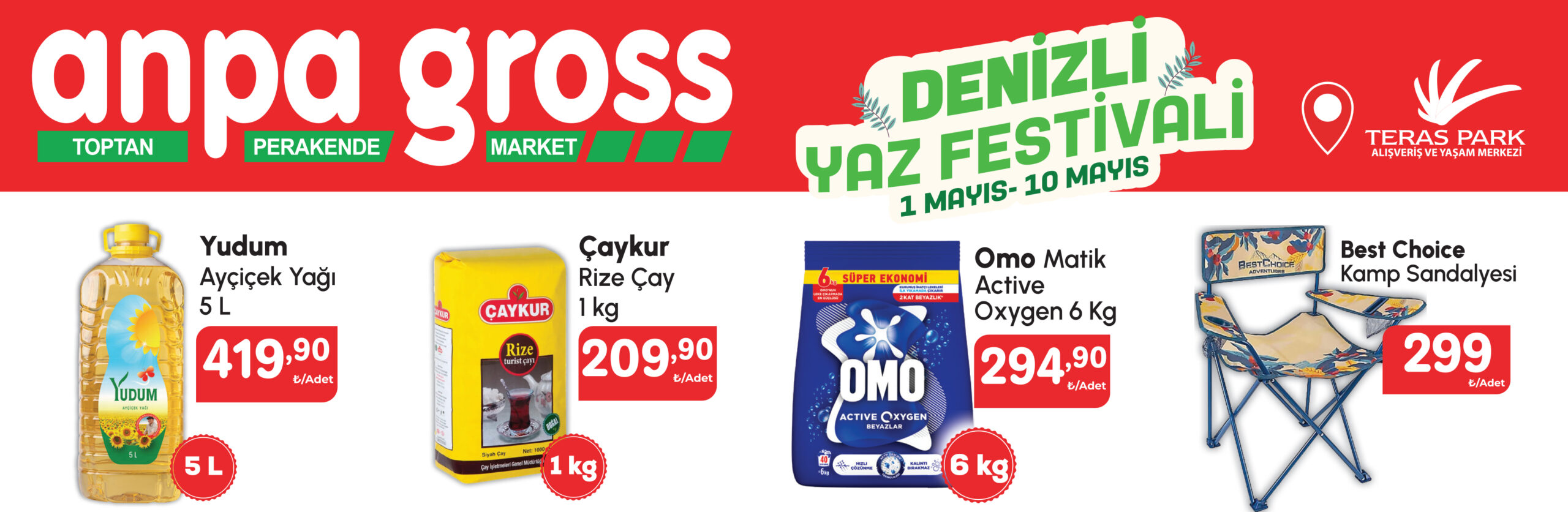 Denizli Anpagross Festival Banner