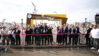 Merkezefendi Belediyesi tarafından Karahasanlı Mahallesi’nde yapımı tamamlanan “Barış Parkı” düzenlenen
