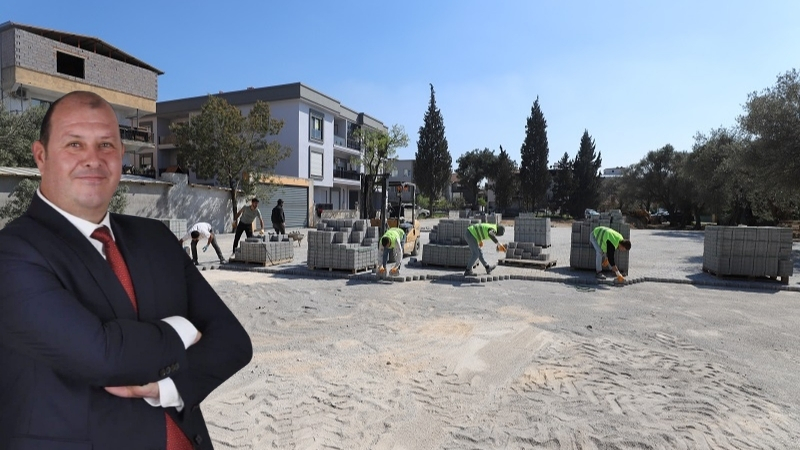 Menderes Belediyesi, yıllardır toz ve çamur nedeniyle vatandaşların şikâyet konusu