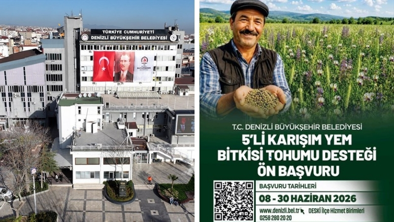 Denizli Büyükşehir Belediyesi, yerel üretimi canlandırmak, kırsal kalkınmayı desteklemek ve