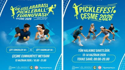 12 Haziran'da ilk kez düzenlenecek Çeşme Uluslararası Pickleball Turnuvası'nın ardından,