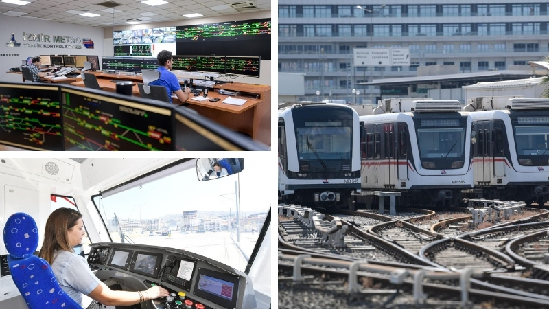 İzmir’in raylı sistem ulaşımını çeyrek asrı aşkın süredir başarıyla sırtlayan