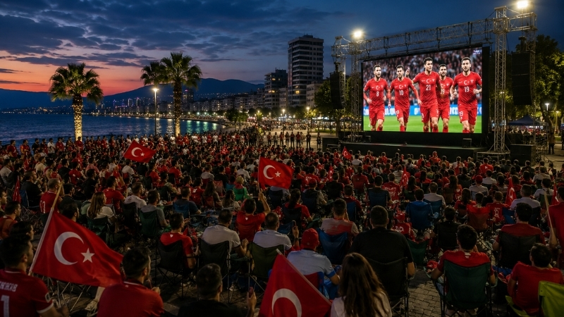 İzmir Büyükşehir Belediyesi, 2026 FIFA Dünya Kupası’ndaki milli heyecanı kentin