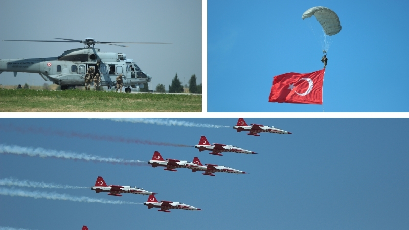 Türk Hava Kuvvetleri’nin 115’inci kuruluş yıl dönümü kapsamında İzmir Çiğli