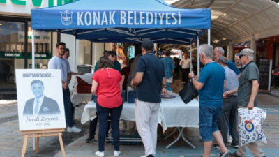 Konak Belediyesi, merhum Manisa Büyükşehir Belediye Başkanı Ferdi Zeyrek’in vefat