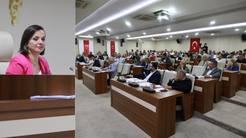Karabağlar Belediyesi Haziran Ayı Olağan Meclis Toplantısı'nın birinci oturumu, Belediye