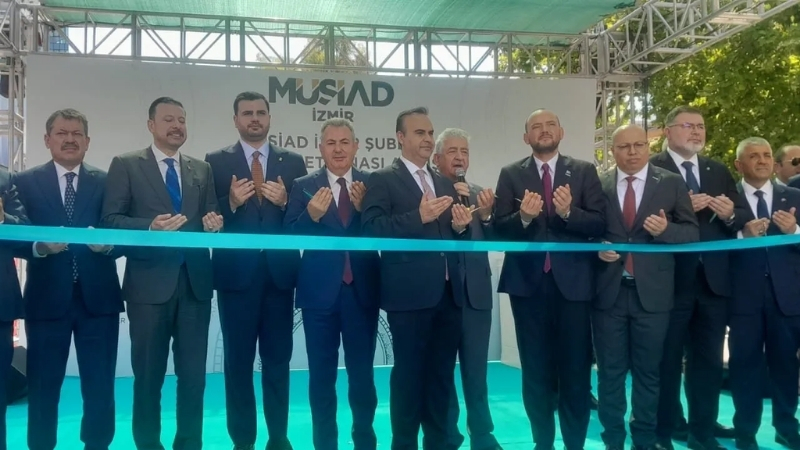 MÜSİAD İzmir Şubesi’nin Bornova Ankara Caddesi’nde inşa edilen yeni hizmet