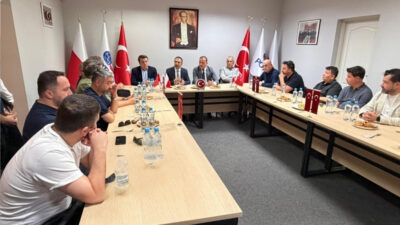 Denizli Ticaret Odası (DTO) iş insanları heyeti, Polonya’nın başkenti Varşova’da