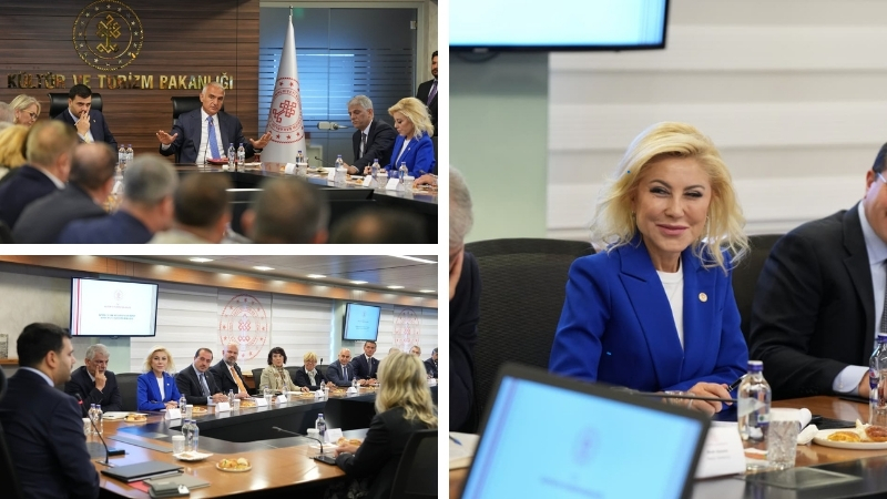 Ankara'da Kültür ve Turizm Bakanı Mehmet Nuri Ersoy ile İzmir